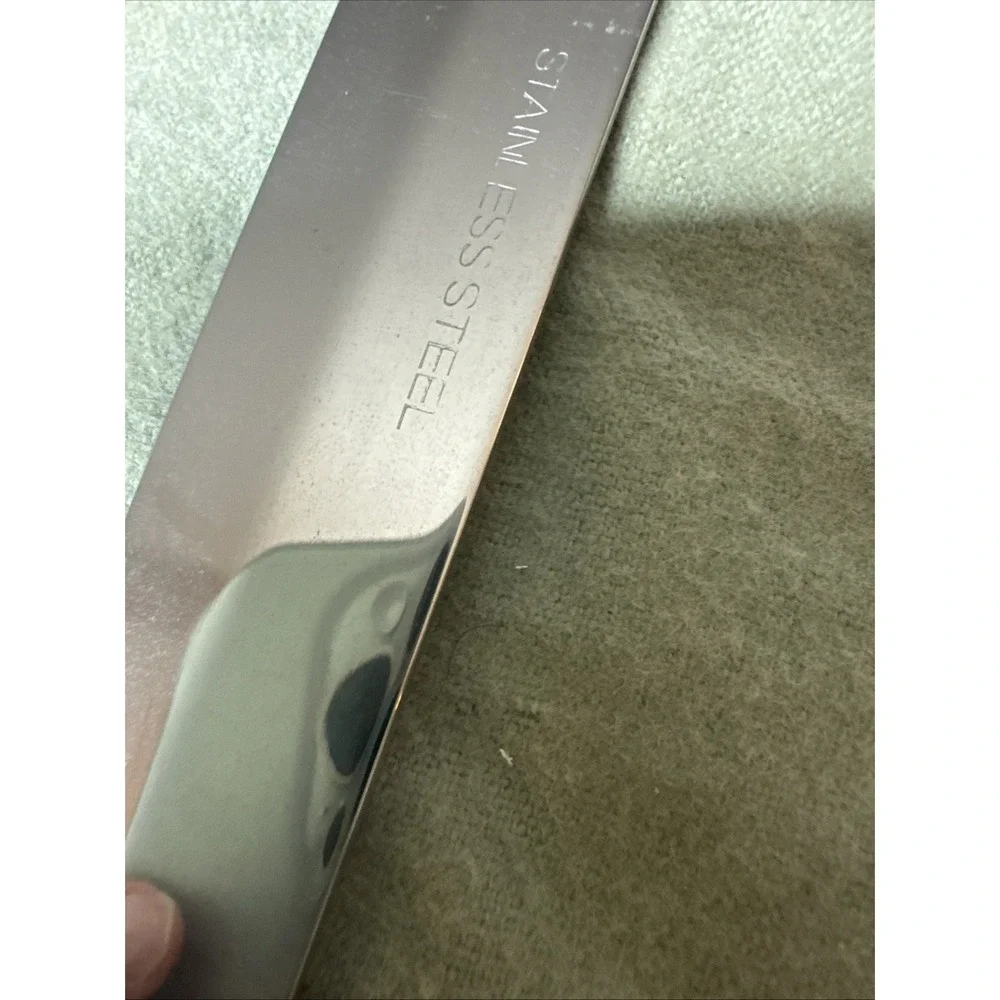 2 Piece Roast Meat Carving Set Knife Fork Stainless Steel Japan 11